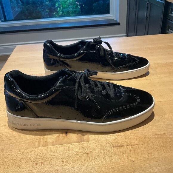 Michael Kors Patent Sneakers - Picture 3 of 5